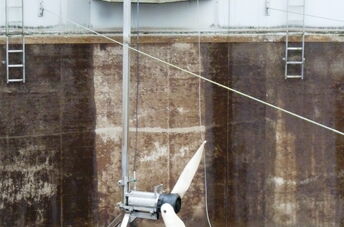 En la instalación de tratamiento de aguas residuales el acelerador de corriente streisal ATP está en funcionamiento en los 4 depósitos de bioventilación desde 2003.